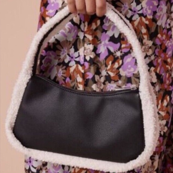 NWT Black and Cream Women's Bag - Picture 1 of 6